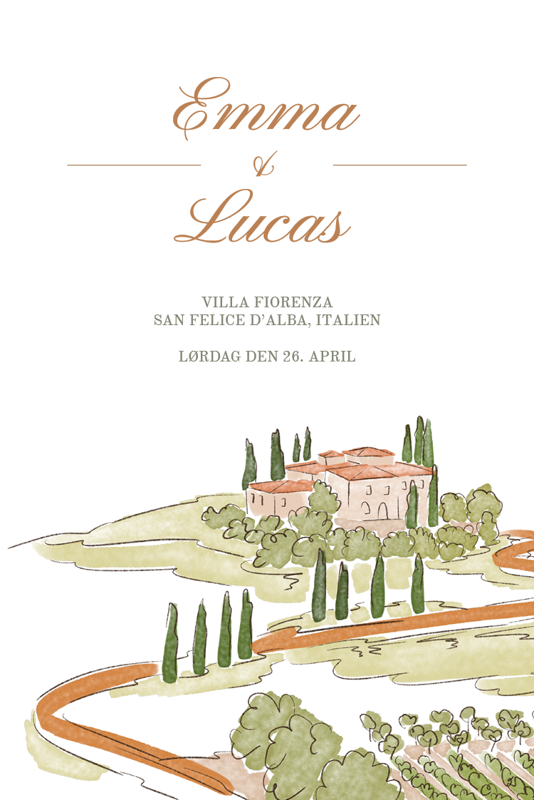 Invitationer — Akvareldestination