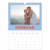 Fotokalender A4 (20 x 30 cm) — Retro rammer [Februar]