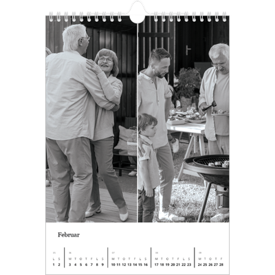 A5 Foto Kalender — Billeder i fokus [Februar]