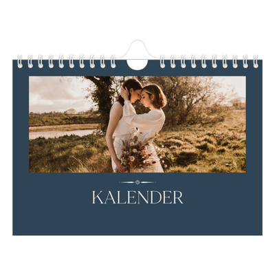 A5 Foto Kalender — Skifer & seriffer [kalender forside]