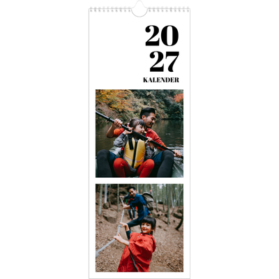 Køkkenkalender  — Serif og øjeblikke [kalender forside]