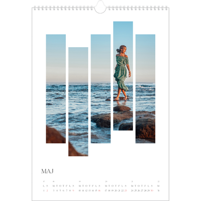 Årskalender A3 — Rejsemosaikker [Maj]