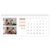 Bordkalendere — Farverige fonter [Januar]