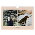Fotokalender A4 — Overlappende tekst [kalender forside]