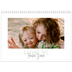 Fotokalender A4 dobbelt (30 x 40 cm) — Flere fonter [kalender forside]