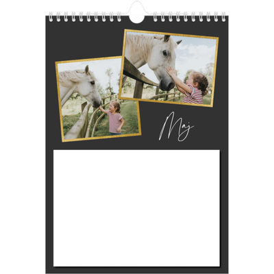 Fotokalender A4 (20 x 30 cm) — Gode minder [kalender forside]