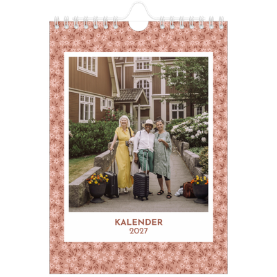 A5 Foto Kalender — Fuld blomstring [kalender forside]