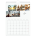 Fotokalender A4 (20 x 30 cm) — Byferie (hvid) [April]