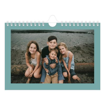 A5 Foto Kalender — Jordfarver [kalender forside]