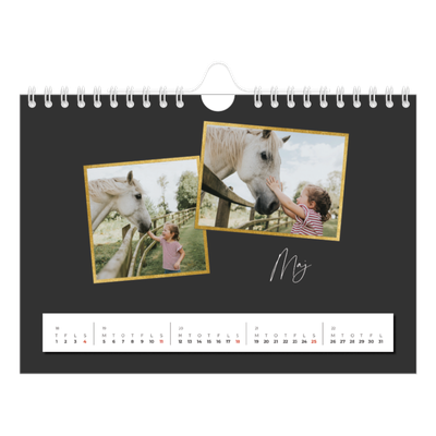 A5 Foto Kalender — Gode minder [kalender forside]