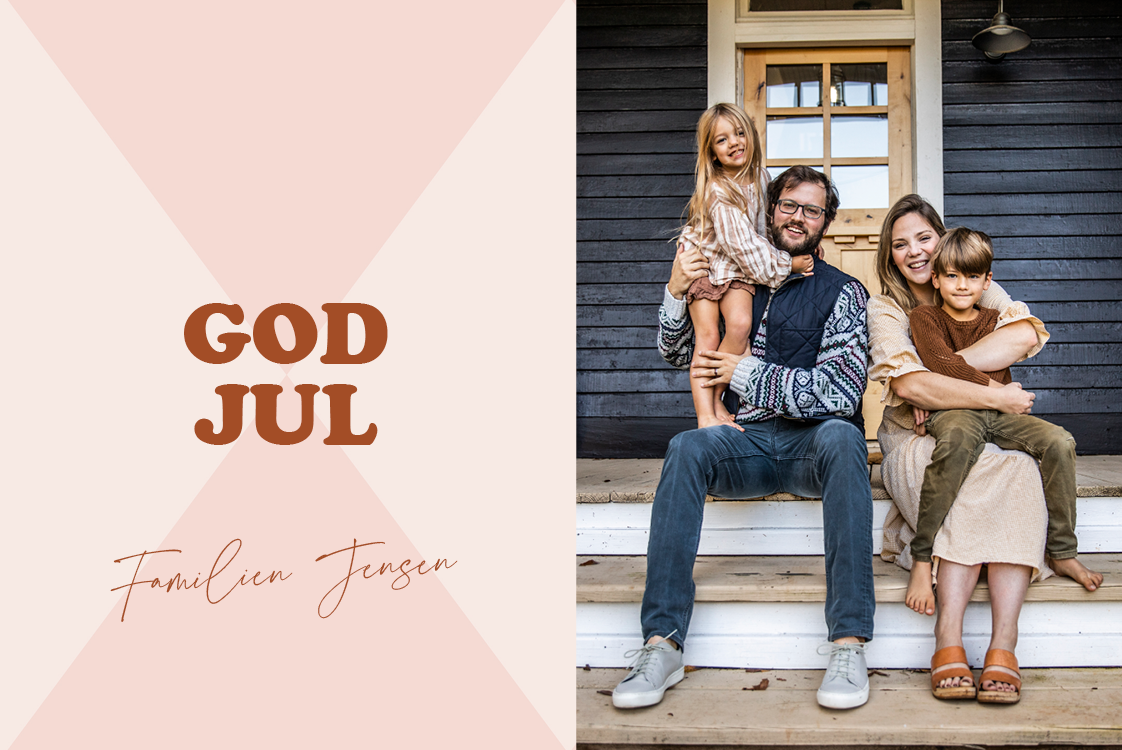 Kort — Lyserød jul