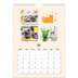 Fotokalender A4 (20 x 30 cm) — Kattepoter og kruseduller [kalender forside]