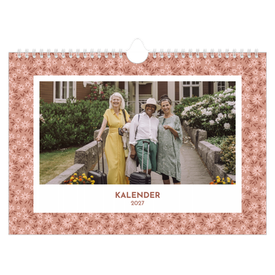Fotokalender A4 — Fuld blomstring [November]
