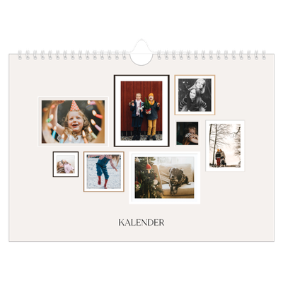 Fotokalender A4 — Billedvæg [kalender forside]