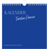 Årskalender kvadratisk — Klassisk kobolt [kalender forside]