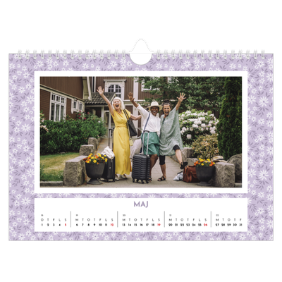Fotokalender A4 — Fuld blomstring [September]