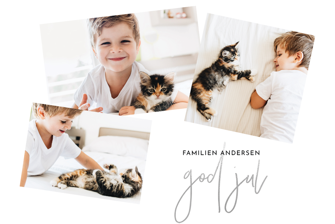 Kort — Julehilsen collage