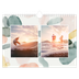 Fotokalender A4 — Akvarelspot [kalender forside]
