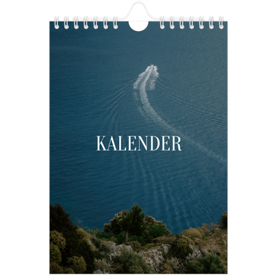 A5 Foto Kalender — Endeløs flugt [kalender forside]