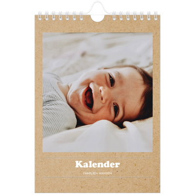 A5 Foto Kalender — Magasinstil [kalender forside]