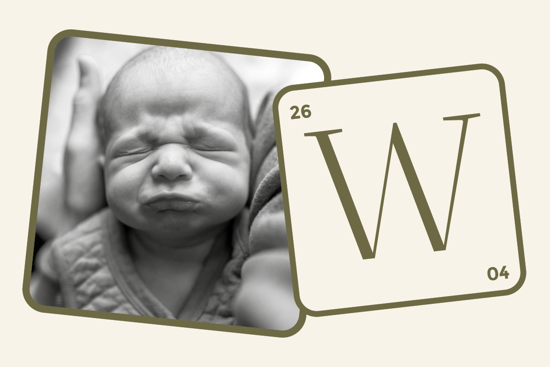 Invitationer — Blomstret initial