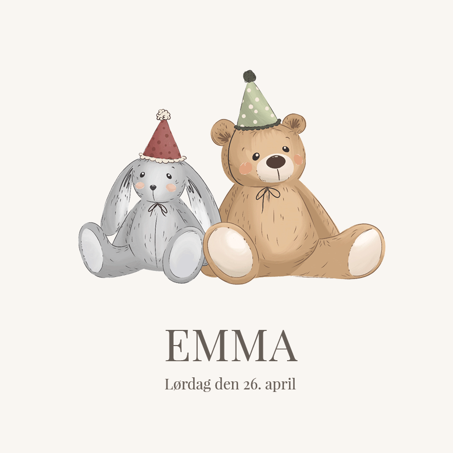 Invitationer — Små venner