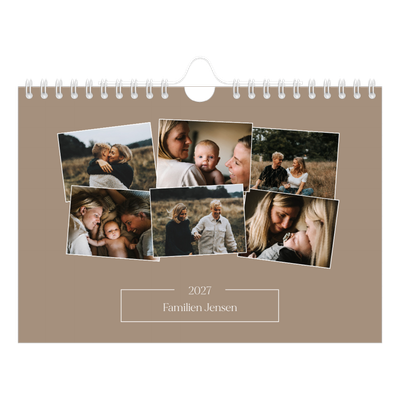 A5 Foto Kalender — Vores minder [kalender forside]