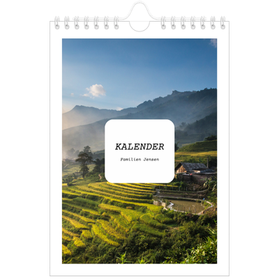 A5 Foto Kalender — Den fulle historie [kalender forside]