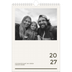 Fotokalender A4 (20 x 30 cm) — Moderne og dristig [kalender forside]