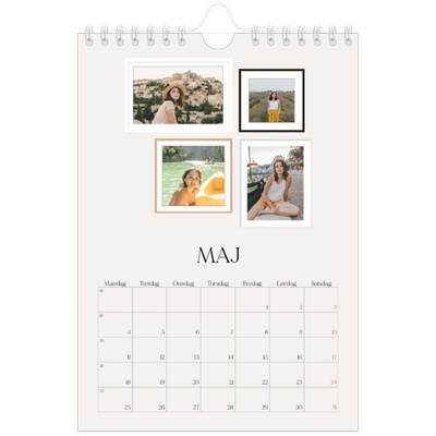A5 Foto Kalender — Billedvæg [kalender forside]