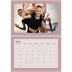 Fotokalender A4 dobbelt (30 x 40 cm) — Neo Scandi [Marts]