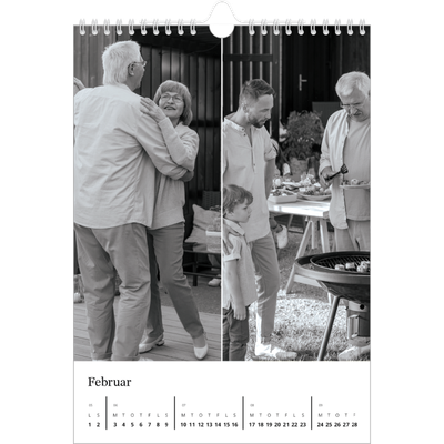 Fotokalender A4 (20 x 30 cm) — Billeder i fokus [Februar]