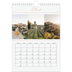 Fotokalender A4 (20 x 30 cm) — Elegant guld [Marts]