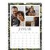 Fotokalender A4 (20 x 30 cm) — Blomstret tapet [Januar]