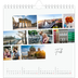 Årskalender kvadratisk — Byferie (hvid) [Februar]