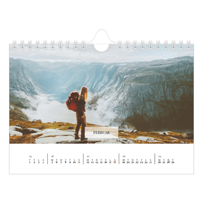 A5 Foto Kalender — Klassisk kalender [Februar]