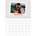 Fotokalender A4 dobbelt (30 x 40 cm) — Signeret tryk [Februar]