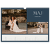 A3 Foto Kalender — Skifer & seriffer [Maj]