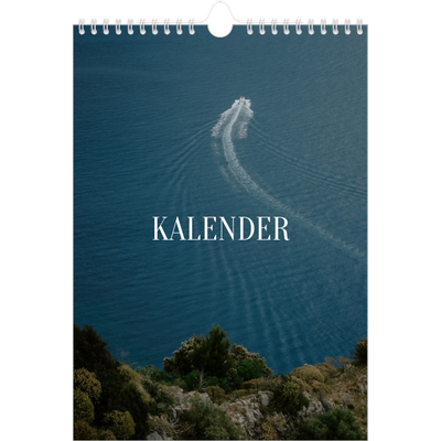 Fotokalender A4 (20 x 30 cm) — Endeløs flugt [kalender forside]