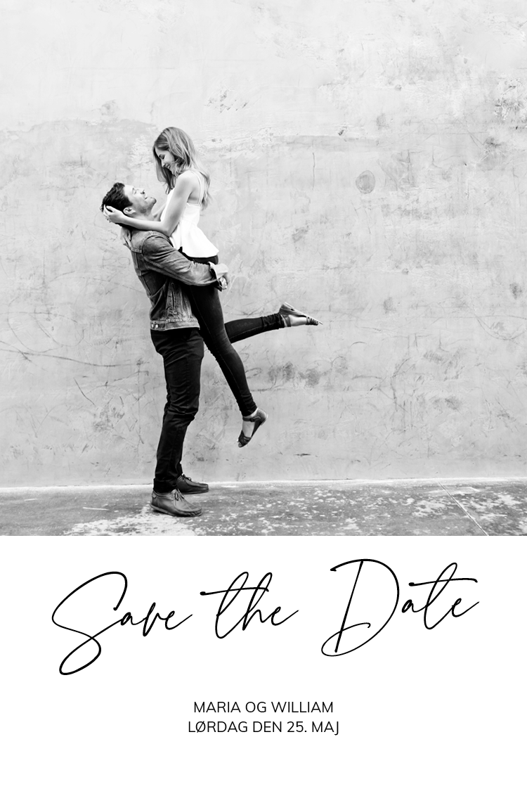 Save the date — Afslappet som os