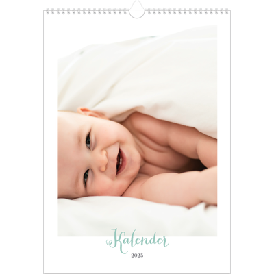 Årskalender A3 — Hej verden [kalender forside]