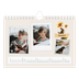 A5 Foto Kalender — Vintage scrapbooking [Januar]