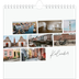 Årskalender kvadratisk — Byferie (hvid) [kalender forside]
