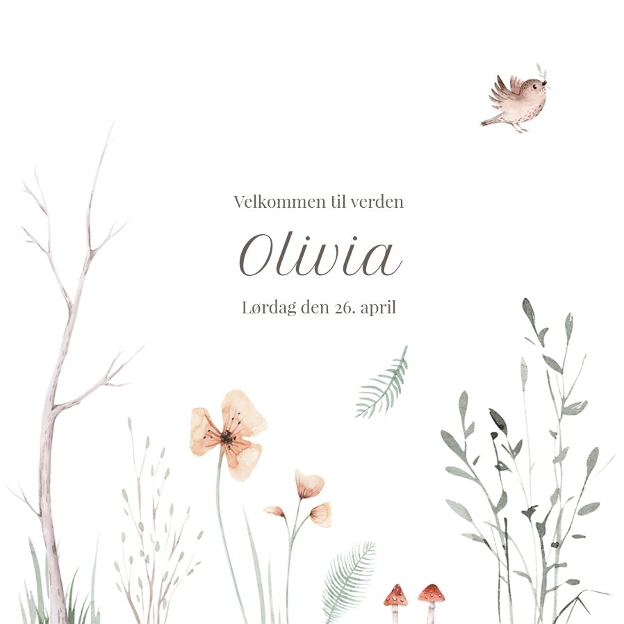 Invitationer — Mild forårstid