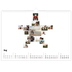 A3 Foto Kalender — Collage shapes [kalender forside]