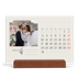 Staffeli kalender - liggende  — Initialer i blomst [kalender forside]