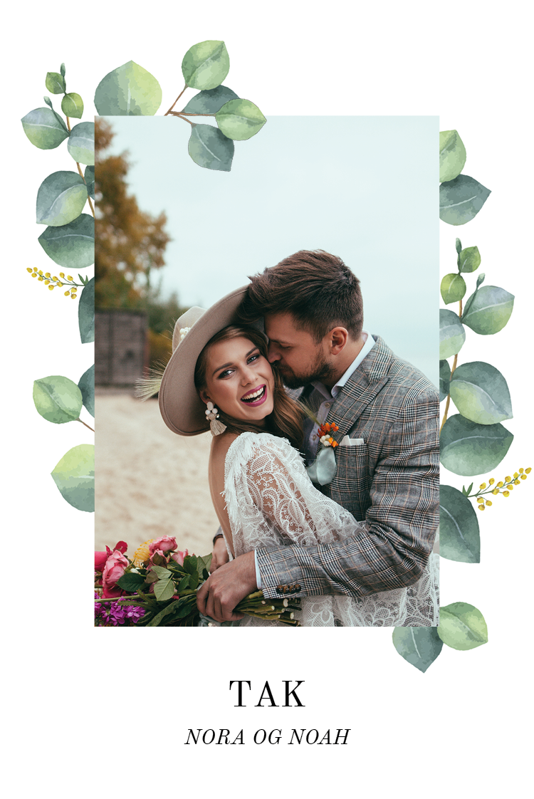 Takkekort — Malte blader