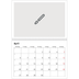 Fotokalender A4 dobbelt (30 x 40 cm) — Design selv [April]