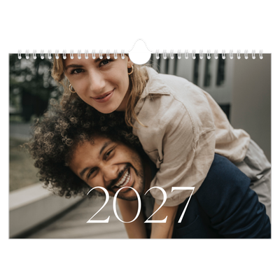 Fotokalender A4 — Store billeder [kalender forside]