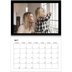 Fotokalender A4 dobbelt (30 x 40 cm) — Sort ramme [April]